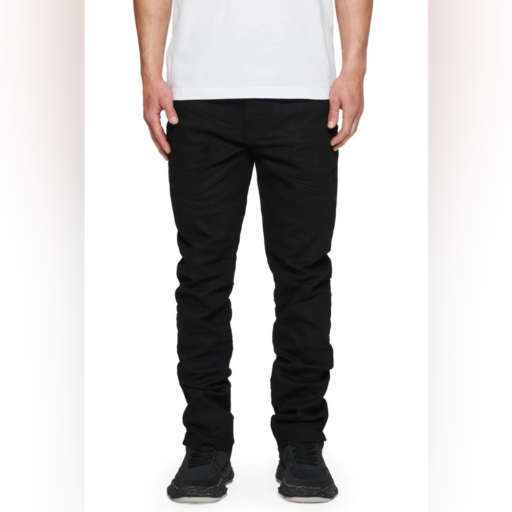 Purple Brand Jeans | P005 Black Raw | Brand New with tags